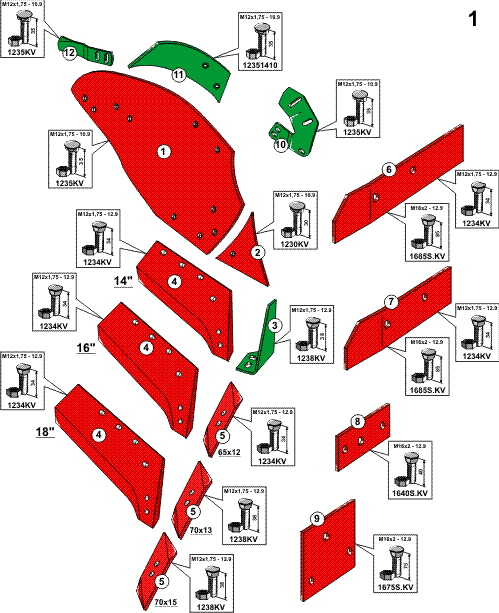 Drainagerinnen