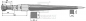 Preview: Frontladerzinken Länge 820 mm / Gewinde 28x1.5 / Profil - Vierkant 42 / 42 mm