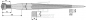 Preview: Fronladerzinken Länge 910 mm Gewinde M28 x 1.5 / Profil: Vierkant   36/36 mm