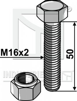 Schraube M16 x 50 / 101.1650