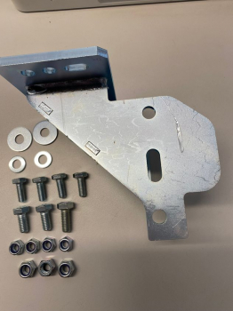 Preview: Halterung Stützradkonsole für Stützrad passend für Alko Knott Schlegl Anhänger