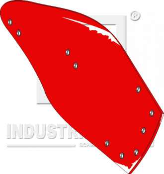 Streichblech-Hinterteil - 14'' - 20“ - rechts 33.0054-41W (PÖttinger) zu Pflugkörper 41W