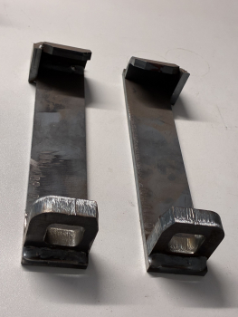 Koppelhaken Avant, Bausatz - 213mm Lochabstand, Stahl S355, 1 Paar (2 Stück)