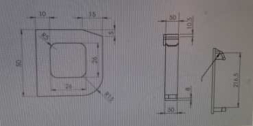 Preview: Koppelhaken Avant, Bausatz - 213mm Lochabstand, Stahl S355, 1 Paar (2 Stück)