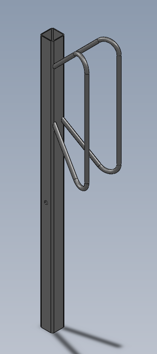 Hinken-Parts - Reihen Fahrradstnder Boden/Reihen/Wandmontage