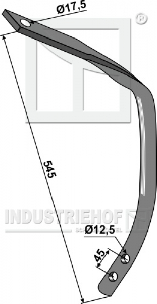 Unterteil 50 x 16 / 101.1251