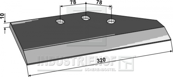 Ersatzflügel - rechts (Altes modell)  101.371-R