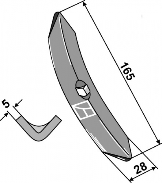 Schar für Plate-Garezinken  2.P58-6