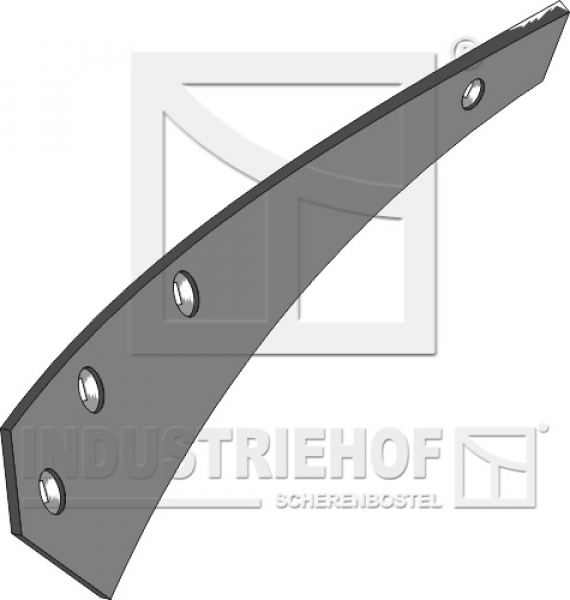 Streichblech-Streifen US35 L - 620 - links (Lemken) 32.0132.US40