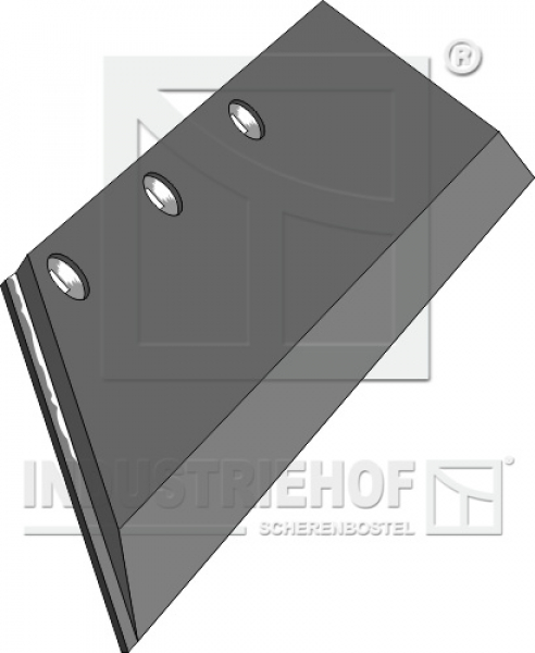 32.0180.W40 Schar-Hinterteil 11x150 SB58D L - links (Lemken)