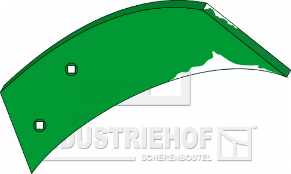 33.0029.5 Einlegeblech - links  passend zum Pflugkörper 1, 3, 5, 8, 9, 19, 28, 30 (Kverneland)