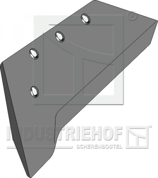 Schnabelschar 12'' - links 34.0218-N4 zu Pflugkörper Typ N4 (Kuhn)