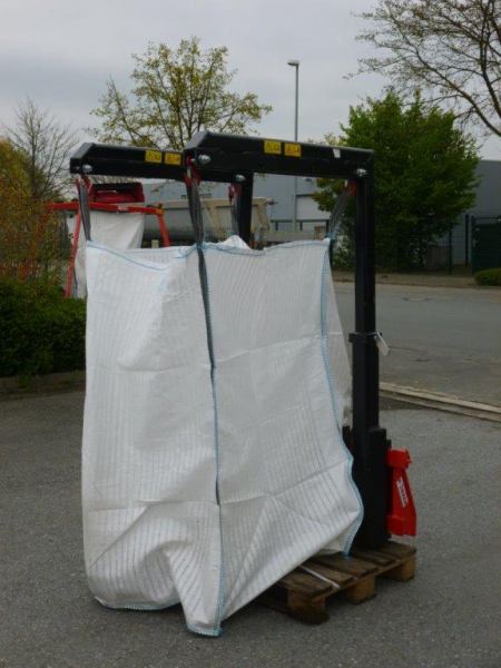 Big Bag Träger Transportgerät für Palettengabel FEM 2 ISO 2