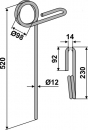 Striegelzinken 10.ST-K-4 (Kverneland)