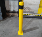 Absperrpfosten, Rammschutz Poller 14cm Durchmesser Anfahrschutz Poller 1m